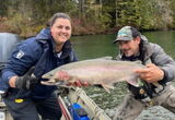Winter Steelhead River Fishing - Jet Boat