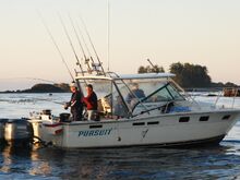 Double Header of Salmon at Spring Island